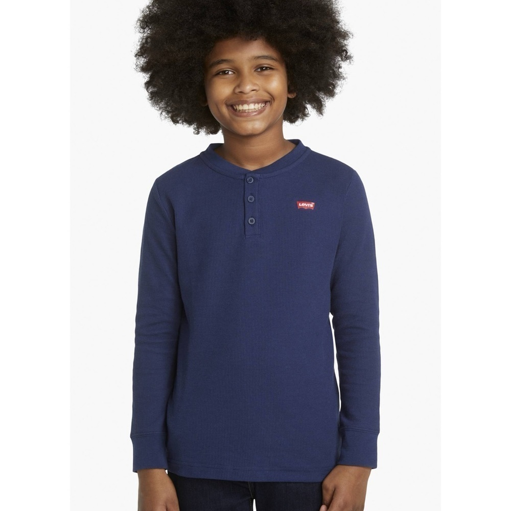 NWT Levi's THERMAL CREW KNIT TOP BIG BOYS SIZE L (H1)